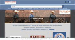 Desktop Screenshot of cowboyskisses.it