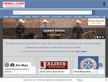 Tablet Screenshot of cowboyskisses.it